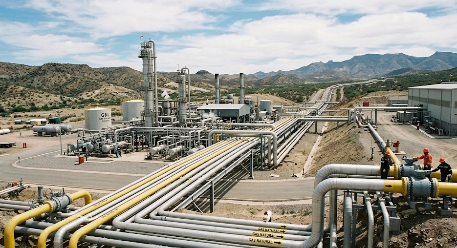 Refinería de gas natural