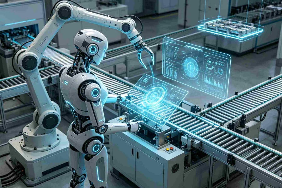 AI機器人概念股受惠全球智慧工廠智慧轉型與商業化落地趨勢 AI机器人概念股受惠全球智能工厂智能化转型与商业化落地趋势