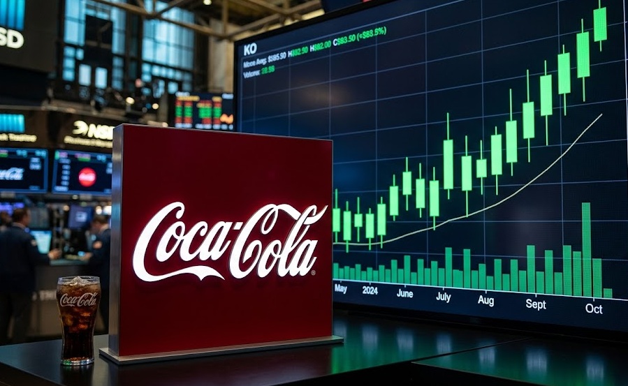 Las acciones de Coca-Cola rompen récords y rozan máximos en bolsa Las acciones de Coca-Cola rompen récords y rozan máximos en bolsa