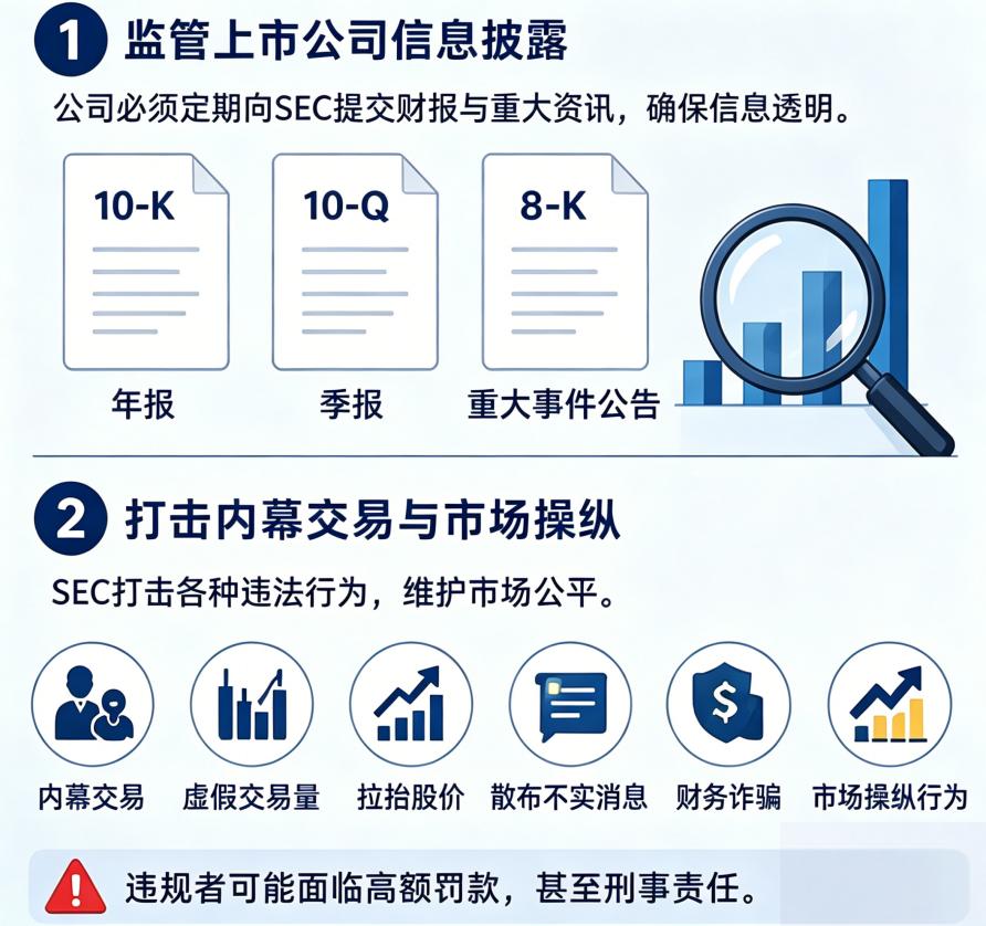 SEC主要职责