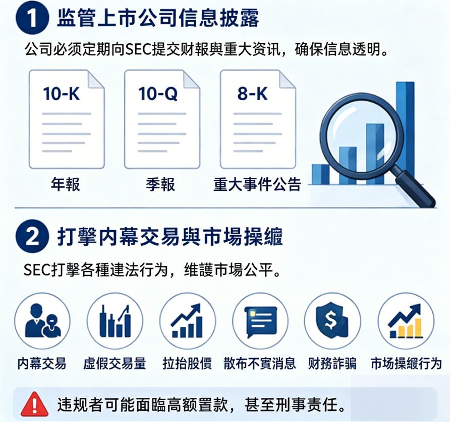 SEC主要職責 SEC主要職責