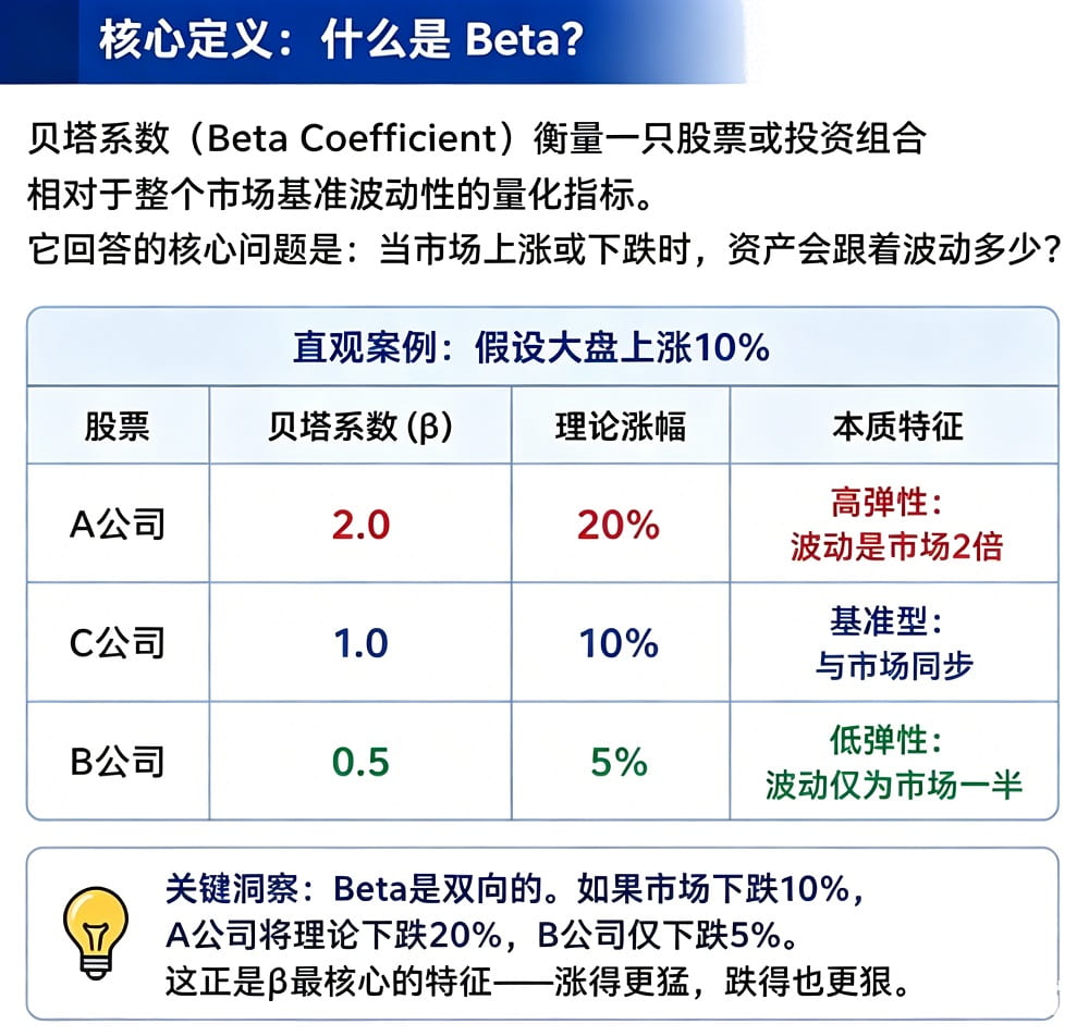 贝塔系数（Beta）