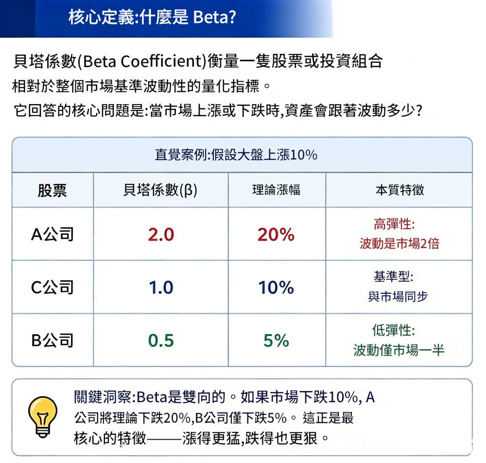 貝塔係數(Beta) 貝塔係數(Beta)