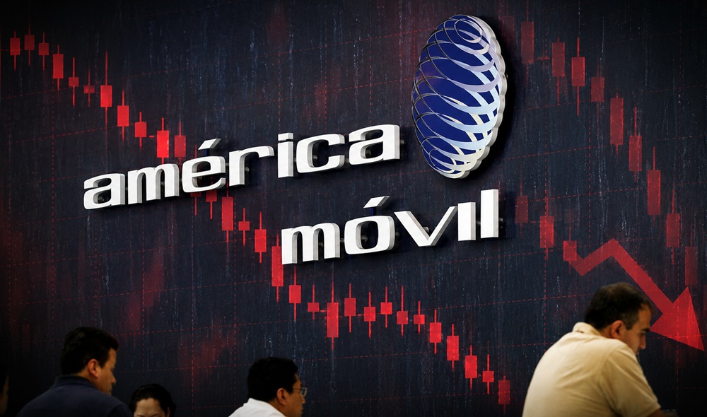 ¿Por qué las acciones de América Móvil caen y arrastran a la BMV?
