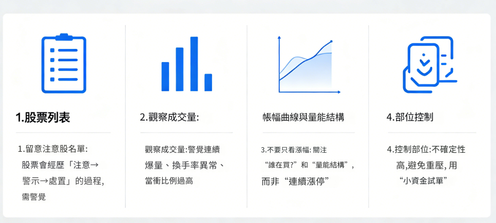 提前掌握處置股風險 提前掌握處置股風險