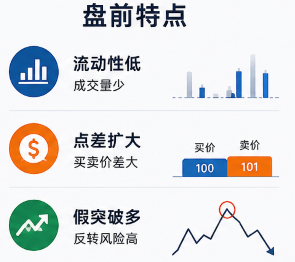美股盘前时间特点 美股盘前时间特点