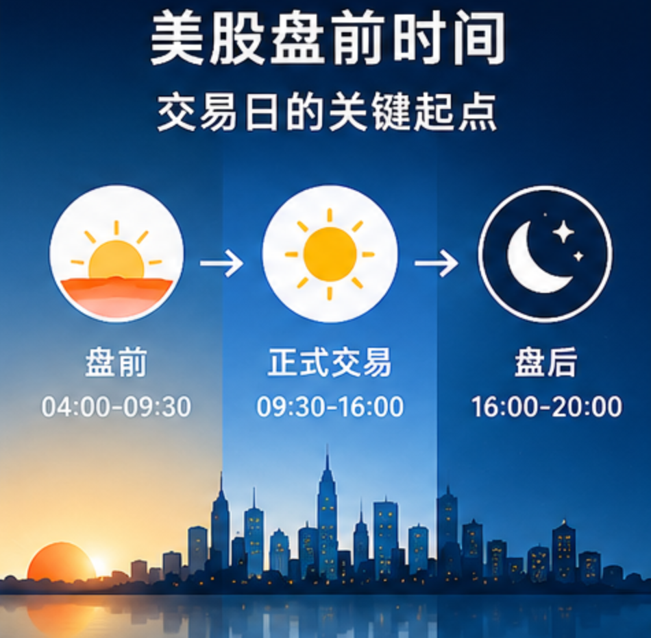 美股盘前时间 美股盘前时间