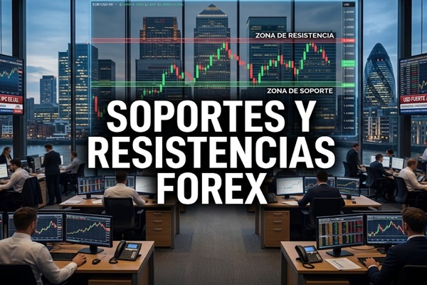 Soportes y resistencias Forex: Guía de trading real para LATAM