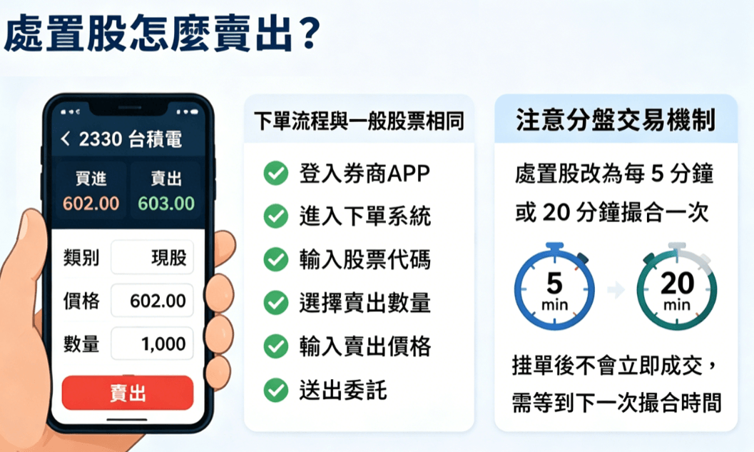 處置股票怎麼賣出