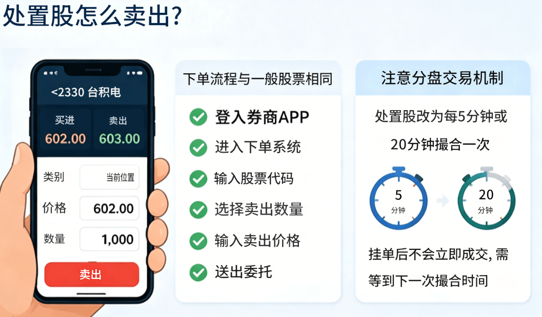 处置股票怎么卖出