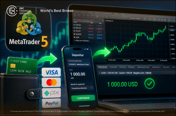 Como depositar no MetaTrader 5: Guia completo