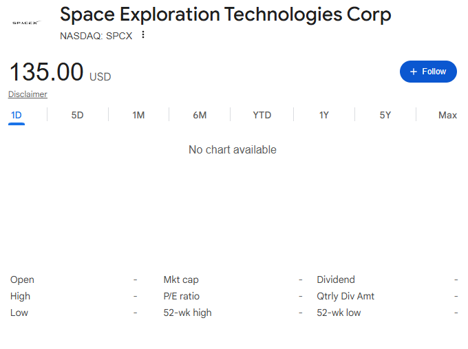 2026年6月12日、スペースX株が登場 2026年6月12日、スペースX株が登場