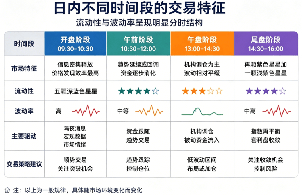 日内恒生指数ETF交易时间的特征