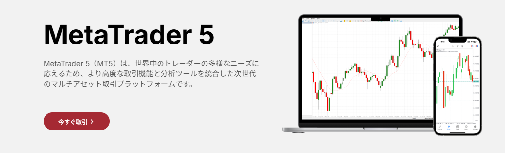 EBCのMT5ページ EBCのMT5ページ