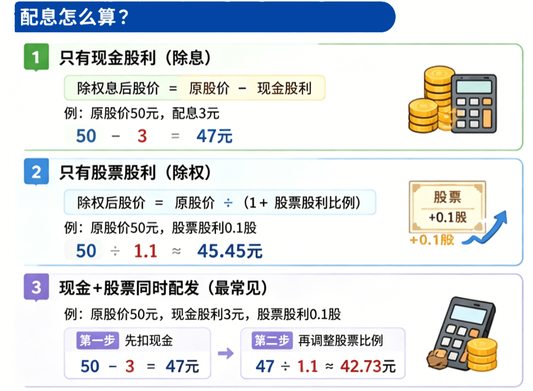 配息怎么算