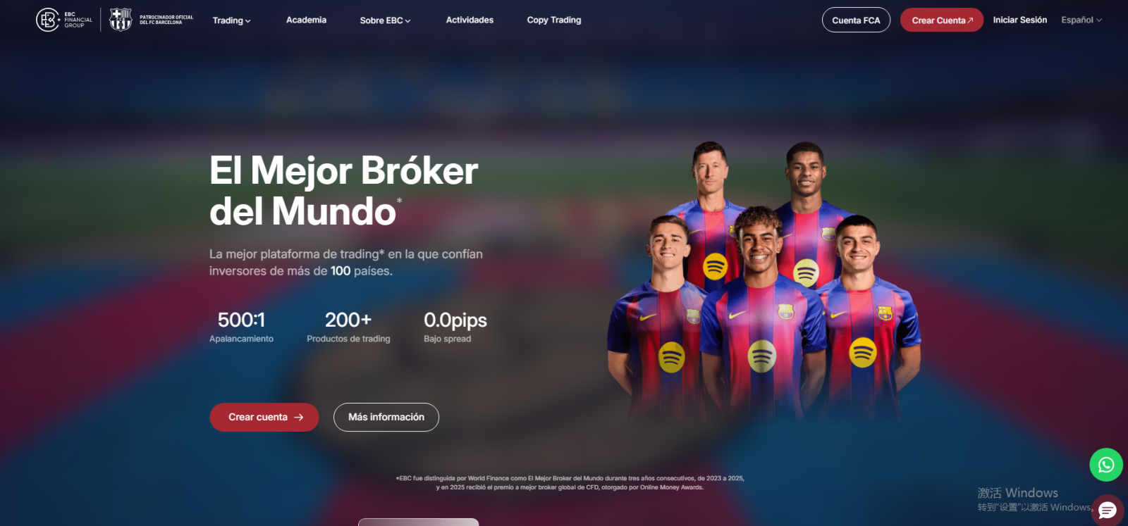 Abre una cuenta de trading de EBC e ingresa en tu cuenta de trading