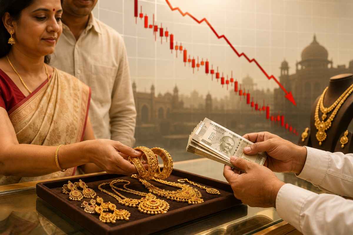 indian households selling old gold
