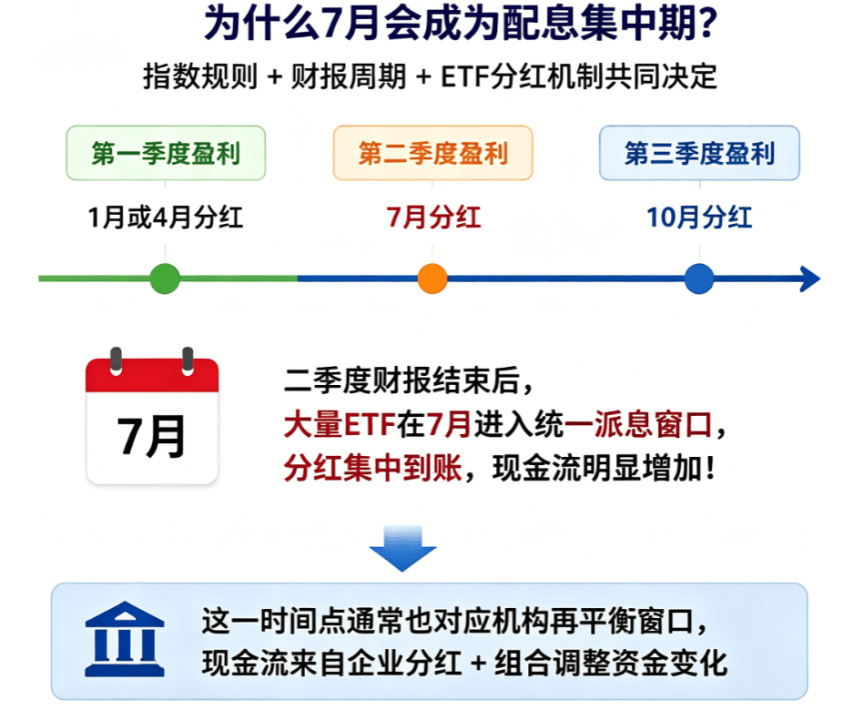 7月配息ETF的原因