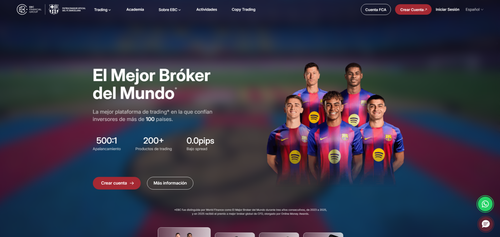 Abre una cuenta de trading de EBC