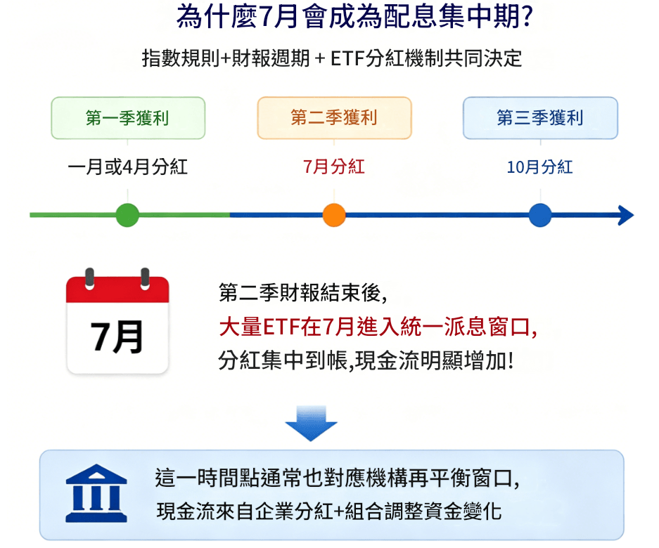 7月配息ETF的原因