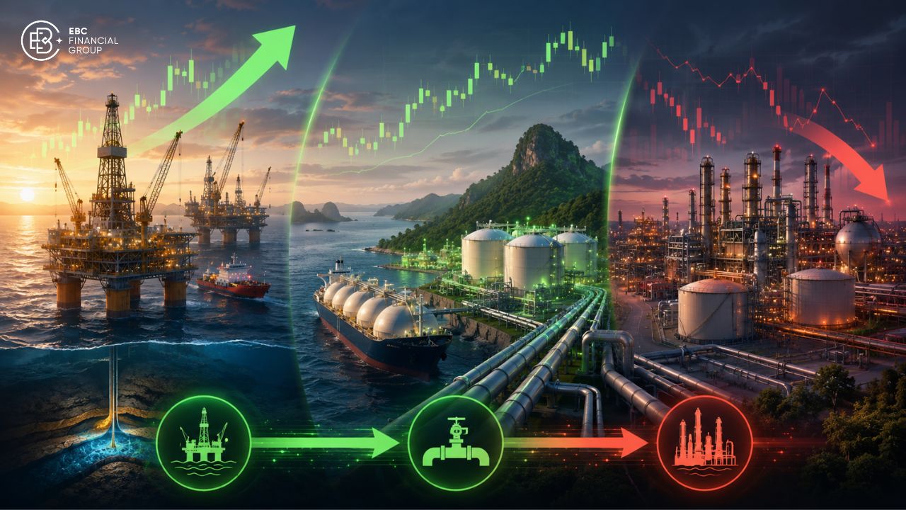 Triển vọng cổ phiếu ngành dầu khí Việt Nam 2026 lợi nhuận phân hóa theo chuỗi giá trị Triển vọng cổ phiếu ngành dầu khí Việt Nam 2026 lợi nhuận phân hóa theo chuỗi giá trị