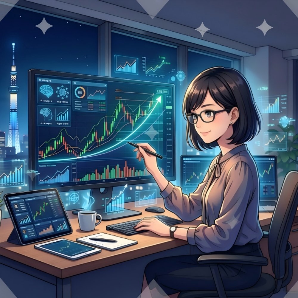 株価予測ツールの基本的な仕組み 株価予測ツールの基本的な仕組み