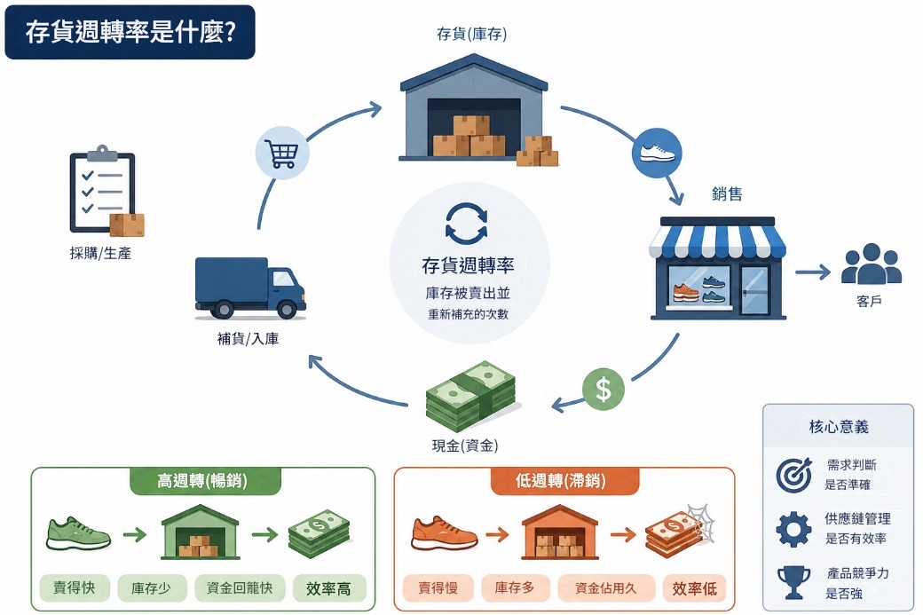 存貨週轉率(Inventory Turnover Ratio) 存貨週轉率(Inventory Turnover Ratio)