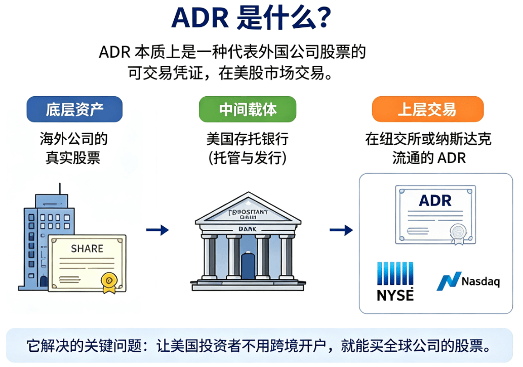 美国存托凭证 美国存托凭证