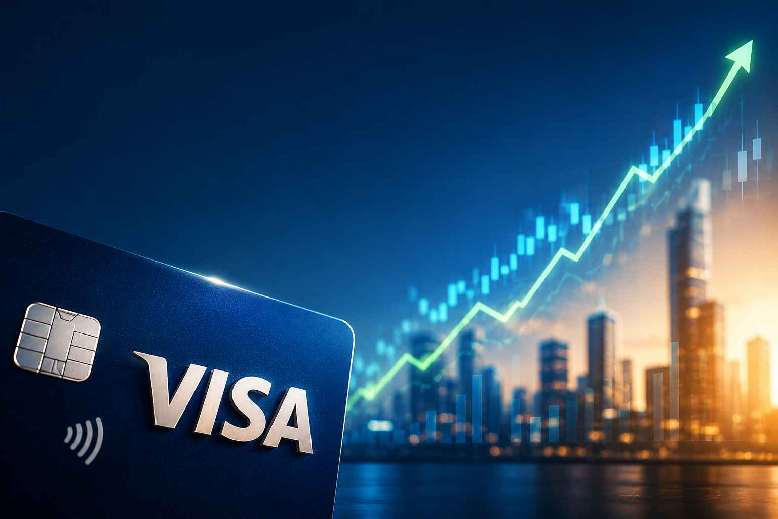 Visa Stock Jumps Three Percent