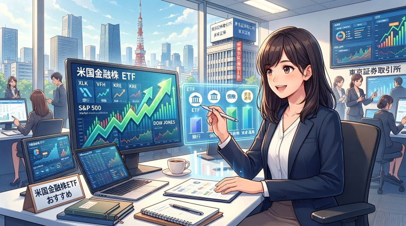 おすすめの米国金融株ETF