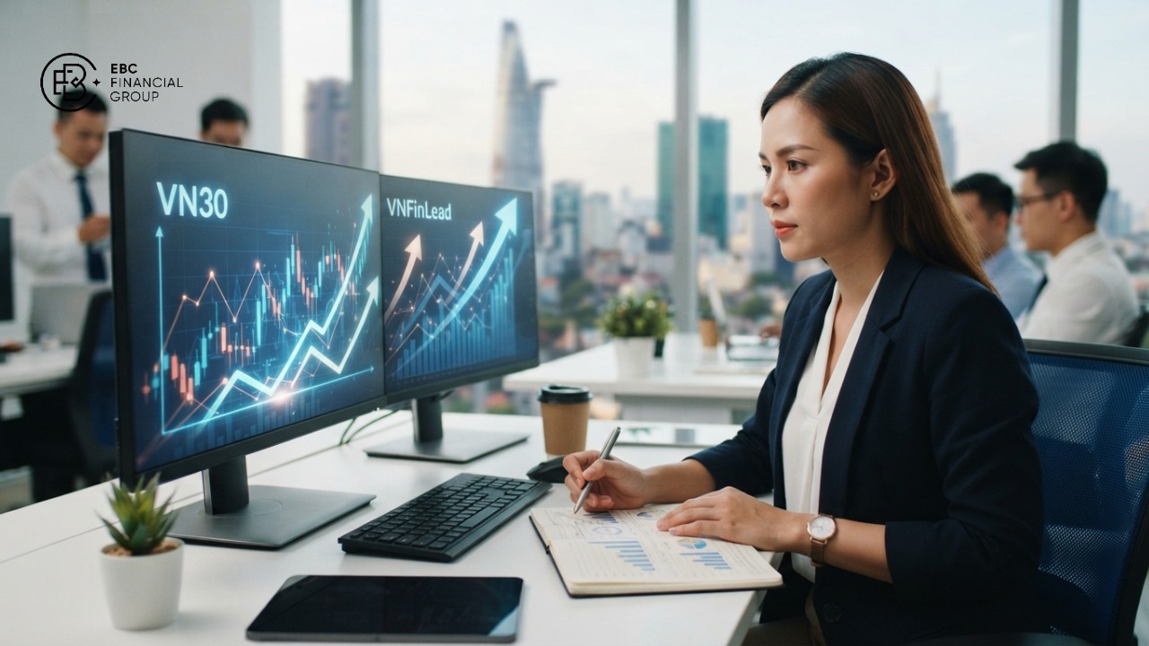 Dự báo cơ cấu VN30 và VNFinLead quý III/2026: Dòng tiền ETF sẽ định giá lại nhóm vốn hóa lớn ra sao? Dự báo cơ cấu VN30 và VNFinLead quý III/2026: Dòng tiền ETF sẽ định giá lại nhóm vốn hóa lớn ra sao?