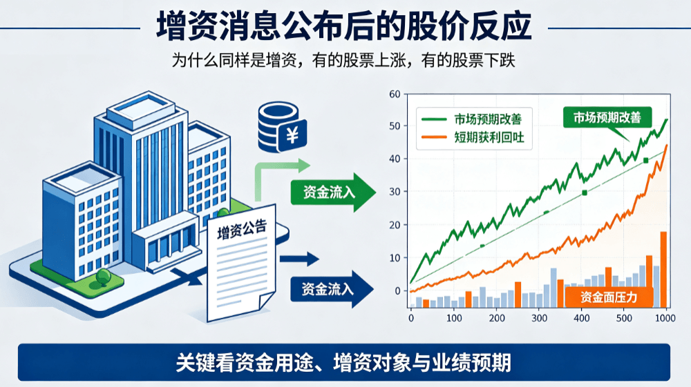 增资对股价的影响 增资对股价的影响