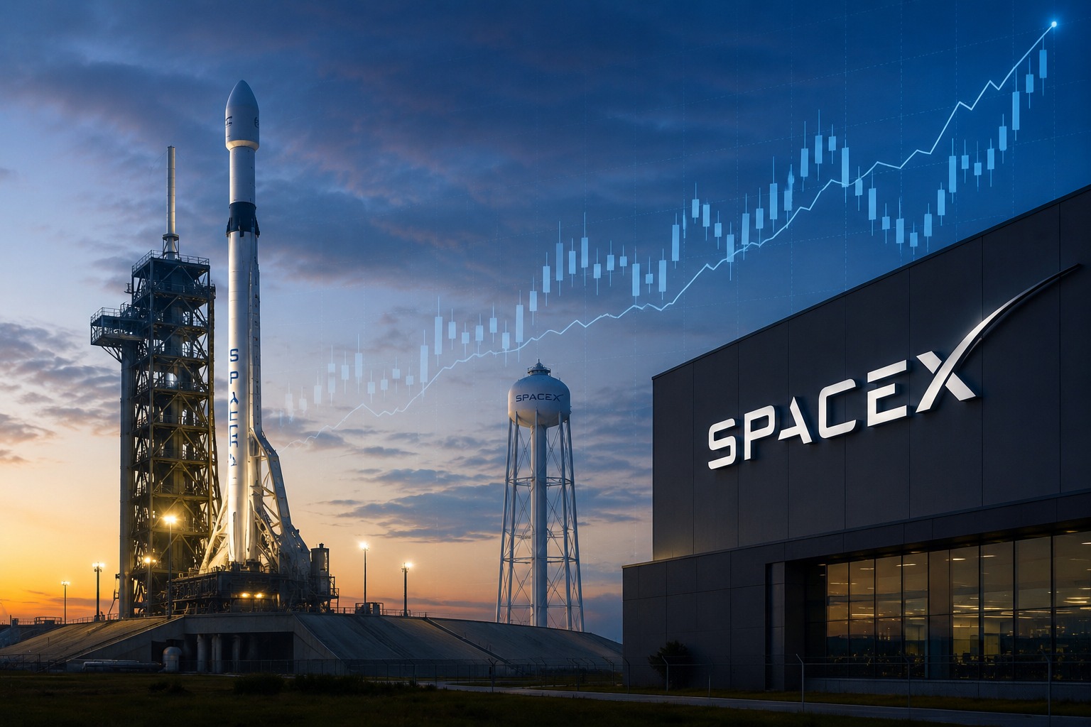 SpaceX aterriza en el Nasdaq 100: qué cambia para Wall Street y por qué su debut deja más preguntas que certezas