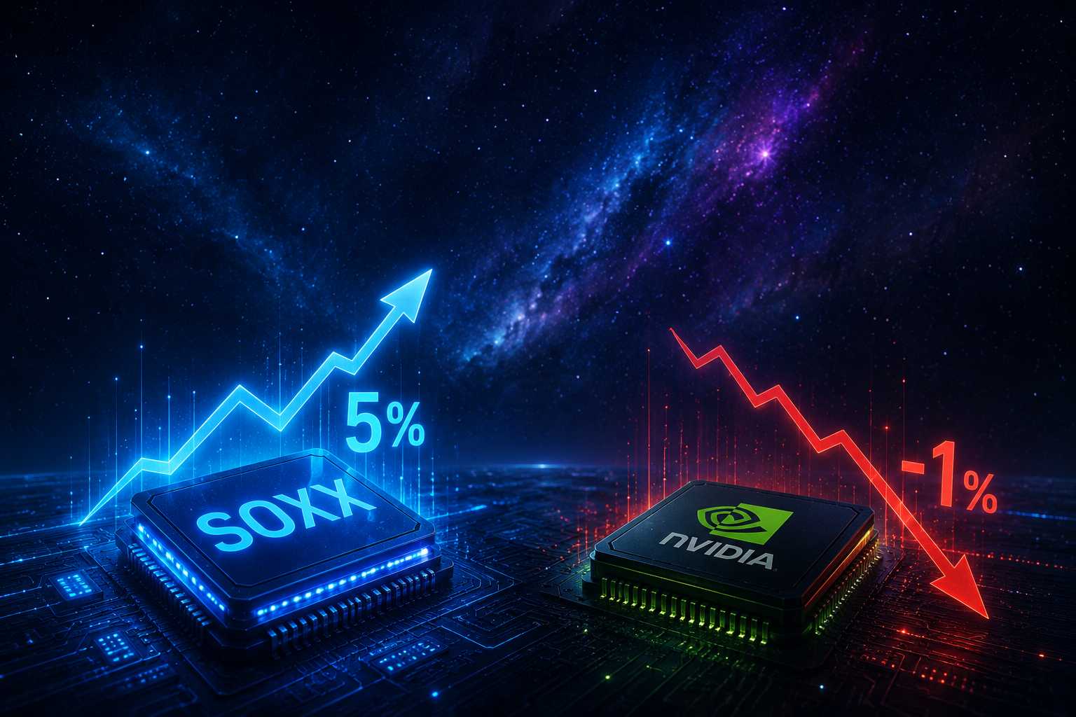 Soxx вырос на 5% Soxx вырос на 5%