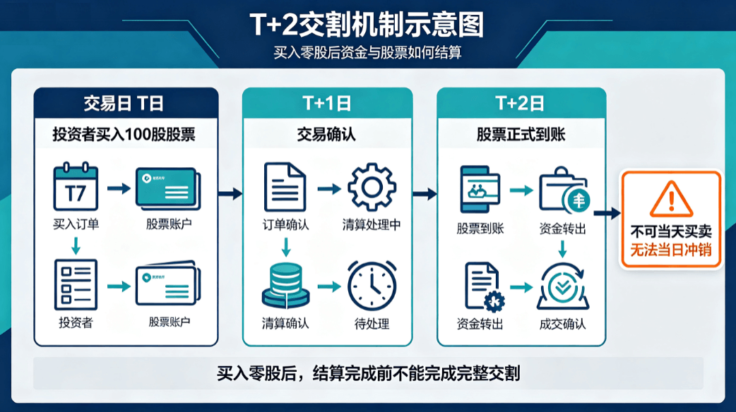 T+2交割机制 T+2交割机制
