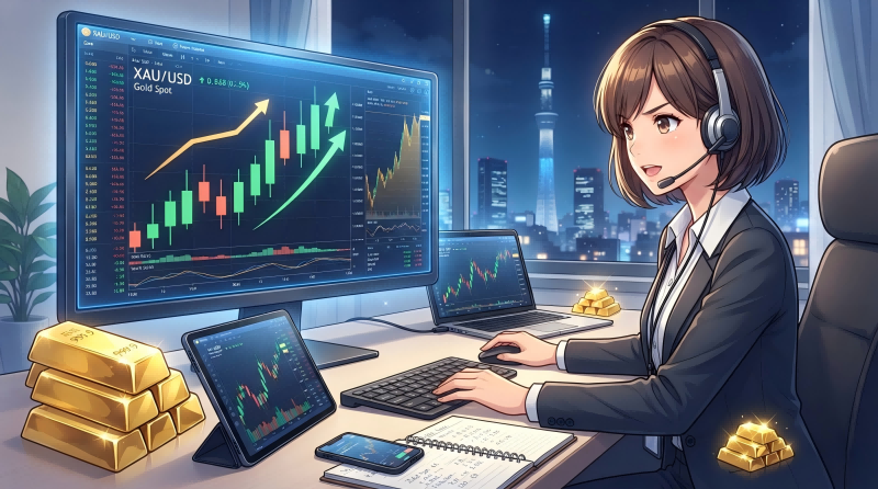金価格CFDとは?デイトレードで利用される理由 金価格CFDとは?デイトレードで利用される理由