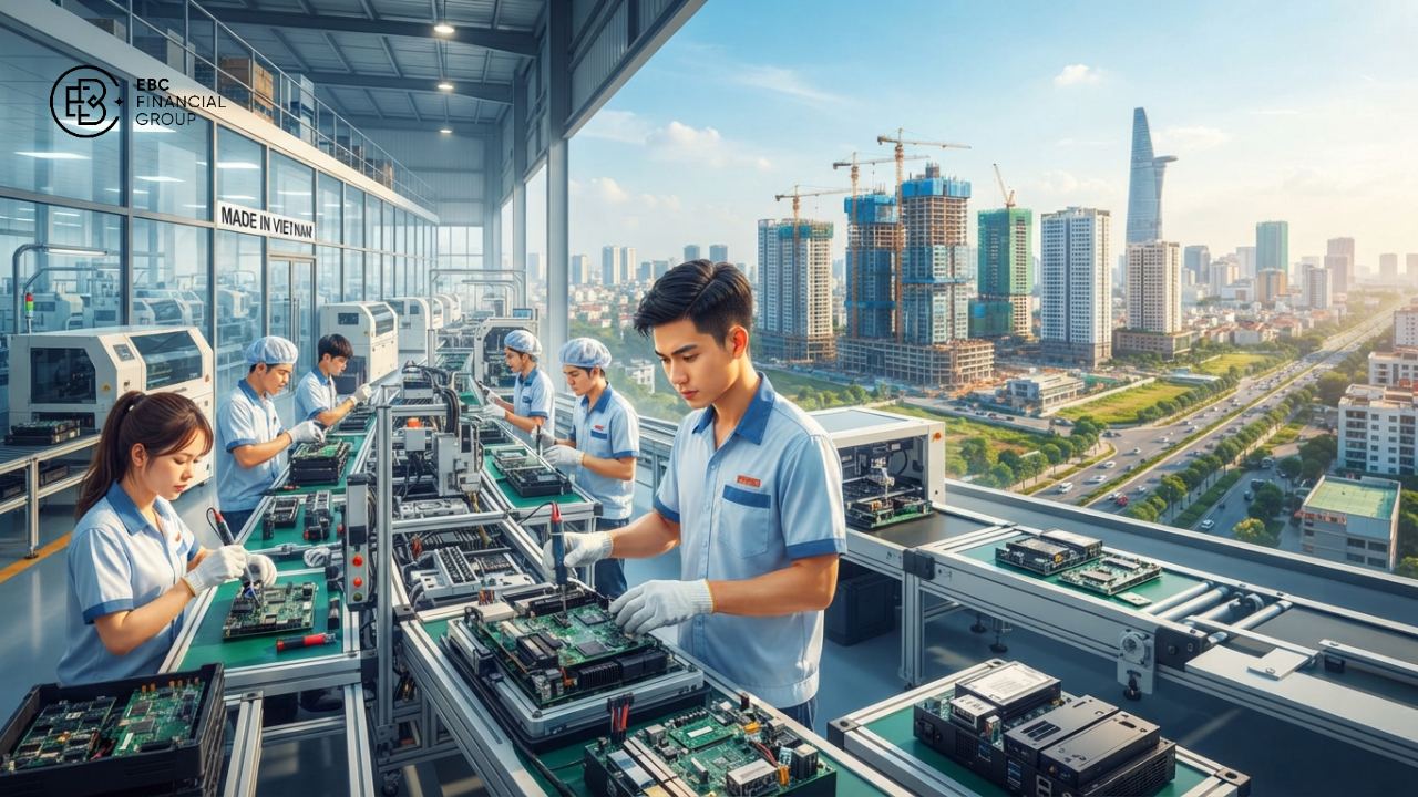 Kinh tế Việt Nam 2026: Mục tiêu GDP 10% và động lực tăng trưởng mới Kinh tế Việt Nam 2026: Mục tiêu GDP 10% và động lực tăng trưởng mới