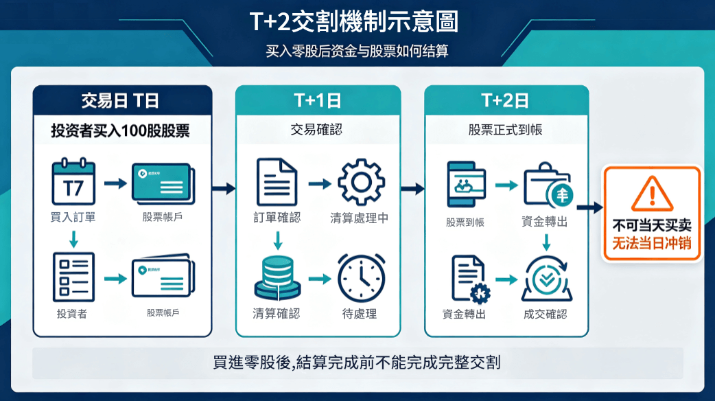 T+2交割機制