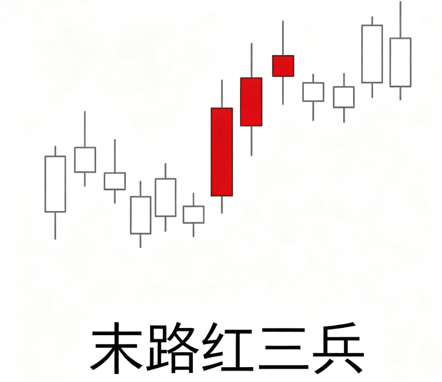 末路红三兵什么意思