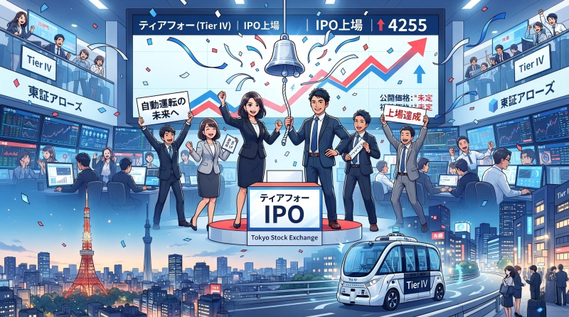 ティアフォーのIPO ティアフォーのIPO