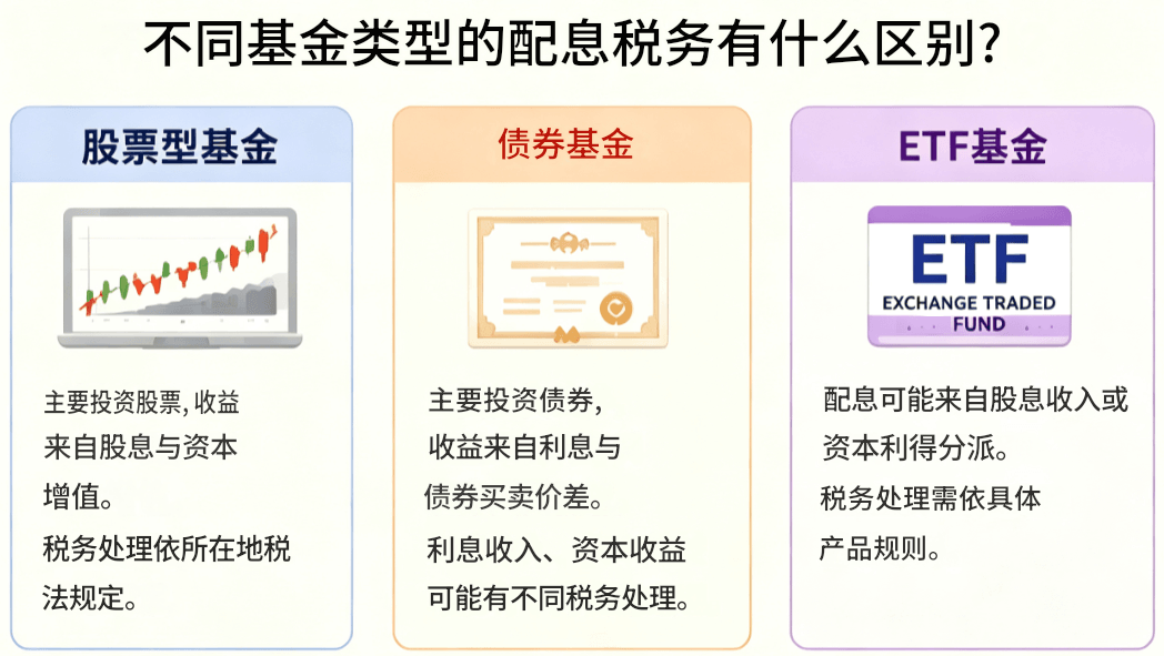 不同类型基金配息区别 不同类型基金配息区别