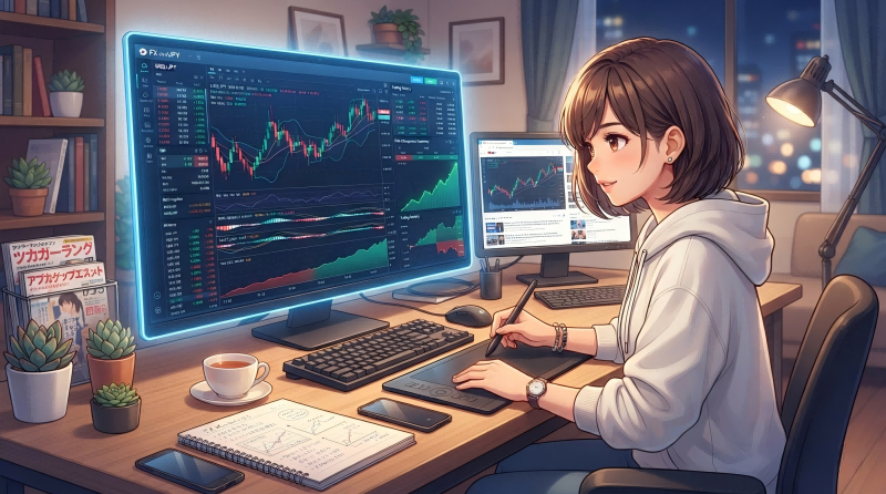 FX取引口座を分析ツールで進化させる FX取引口座を分析ツールで進化させる