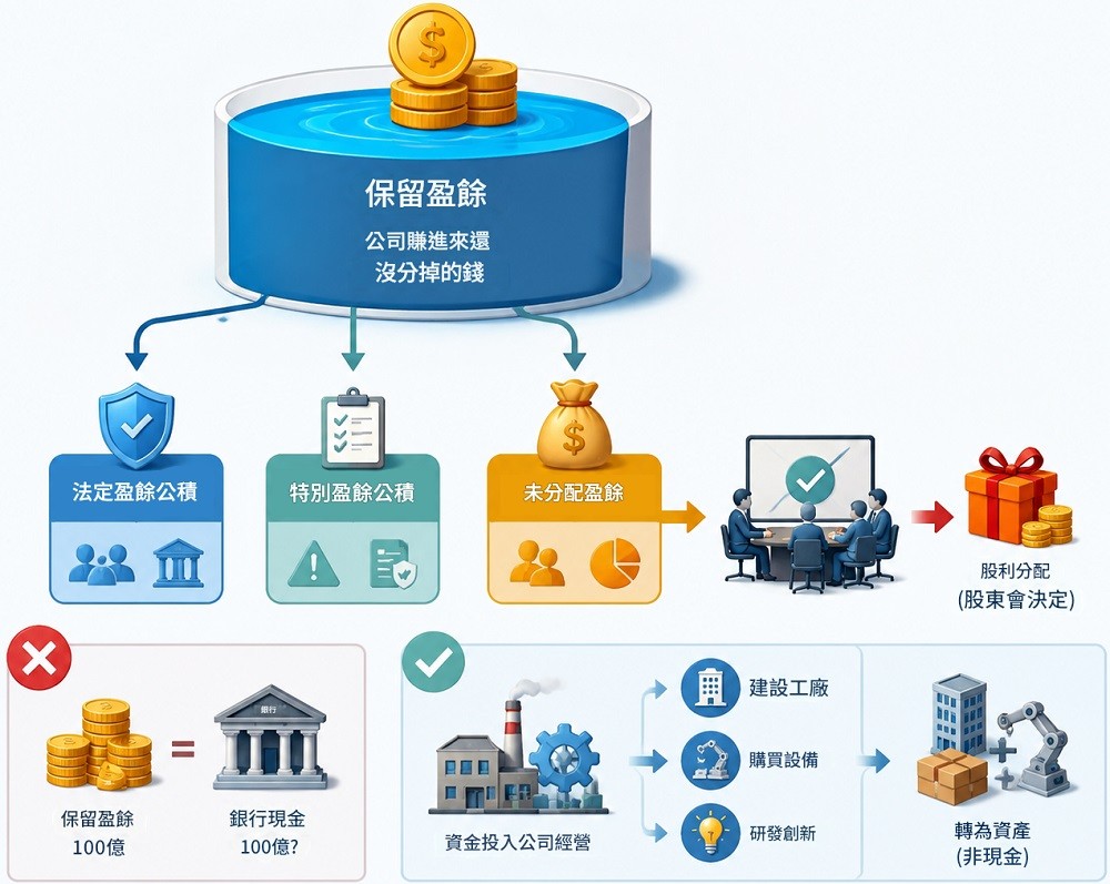 保留盈餘(Retained Earnings) 保留盈餘(Retained Earnings)