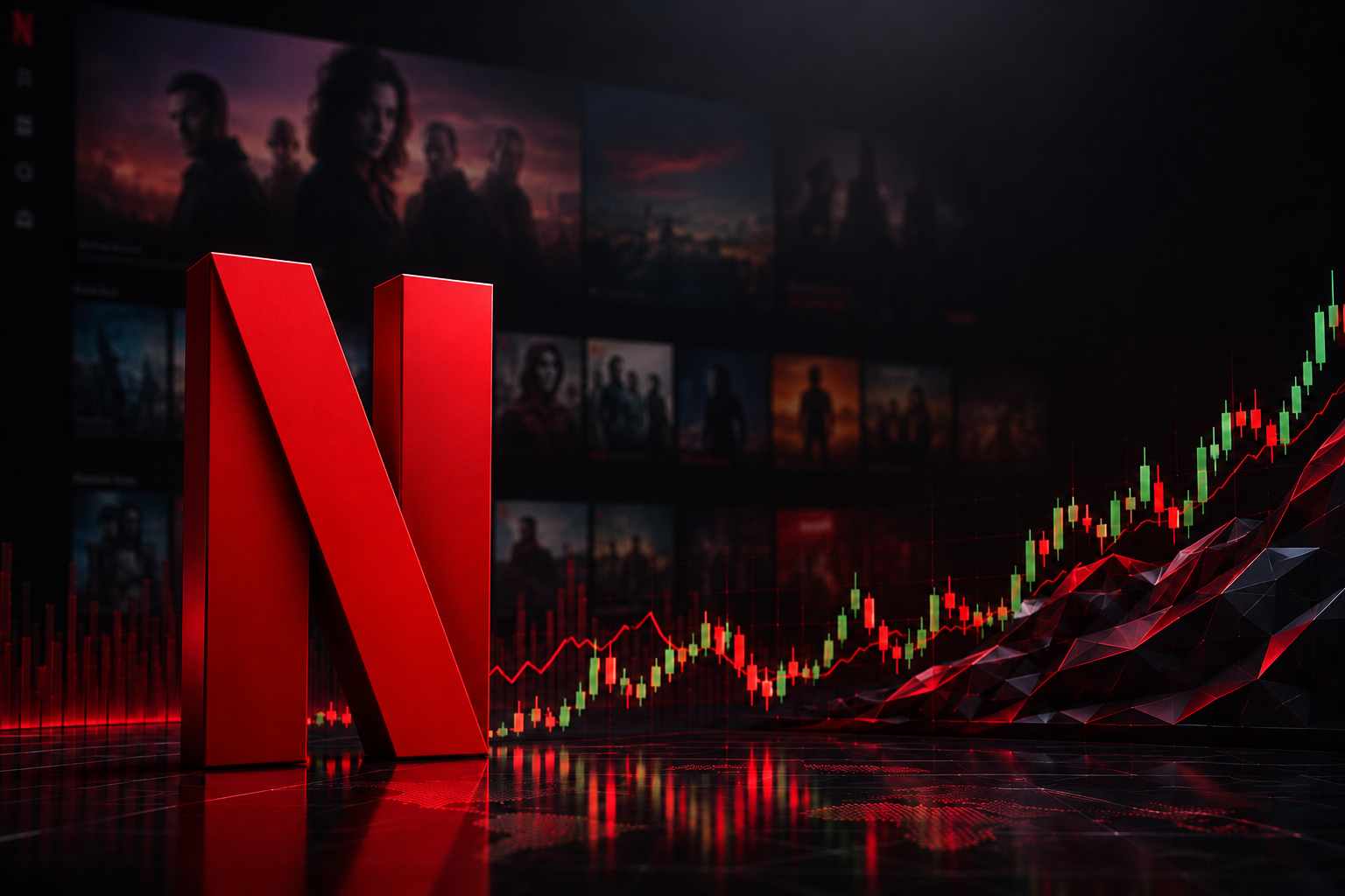 Netflix supera las expectativas de ganancias por acción, pero sus acciones caen alrededor de un 9% debido a un pronóstico débil para el tercer trimestre. Netflix Beats EPS but Drops About 9% on Soft Q3 Forecast