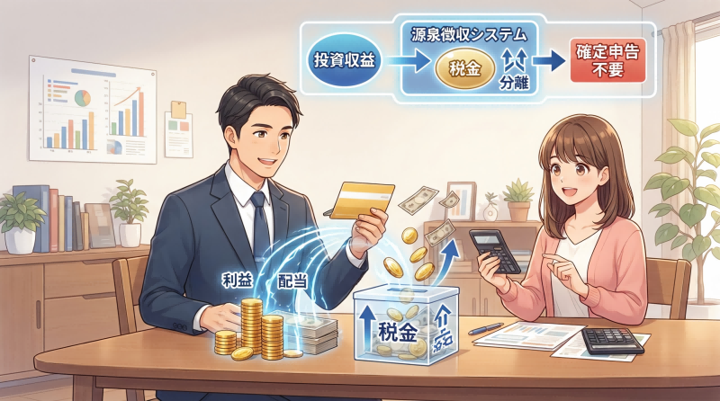 源泉分離課税とは 源泉分離課税とは