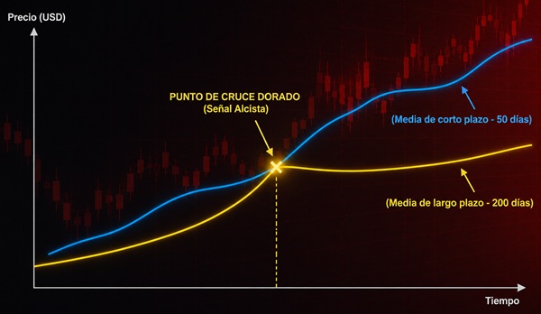 Cruce dorado en trading Cruce dorado en trading