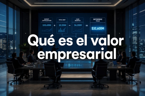 Qué es el valor empresarial (Enterprise Value) y por qué cambia totalmente la forma de ver tus inversiones