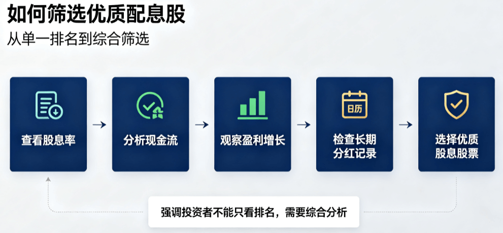 筛选优质配息股 筛选优质配息股