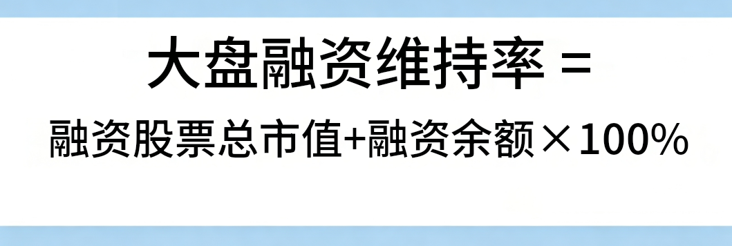 大盘融资维持率计算公式 大盘融资维持率计算公式