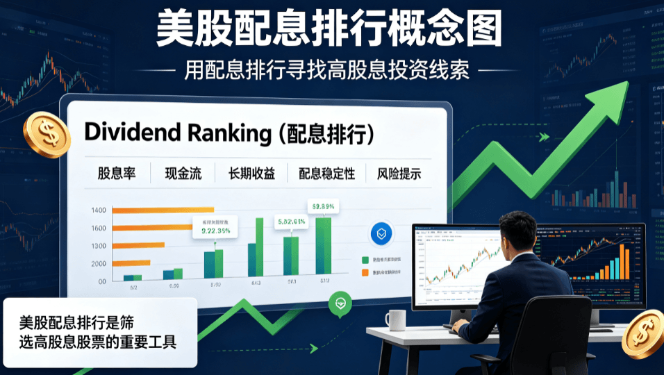 美股配息排行概念图 美股配息排行概念图